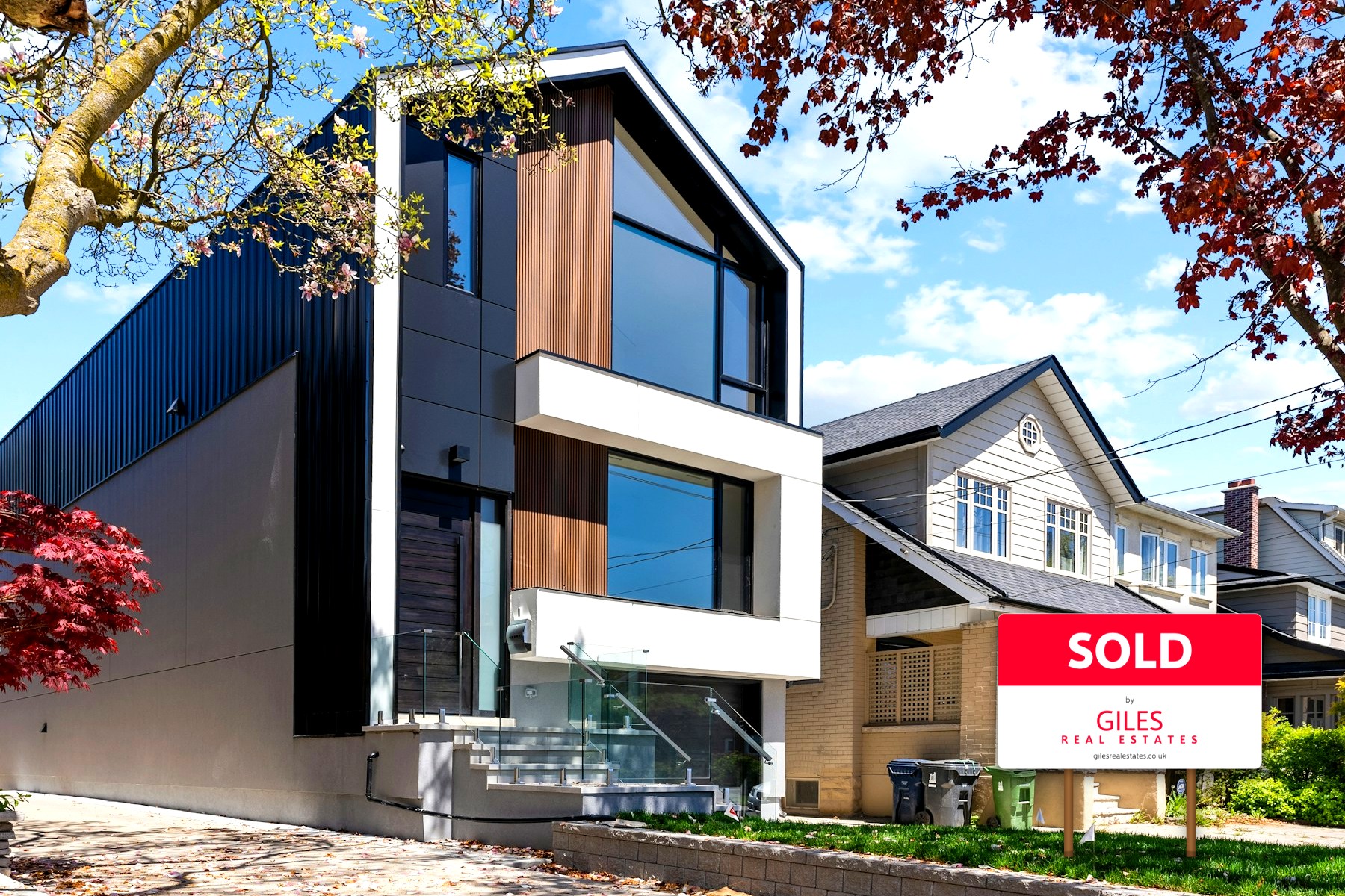 Terraced house sold by Giles Real Estates estate agents
